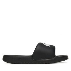 Klapki Lacoste. Czarne klapki LACOSTE. Za 149.99 zł.