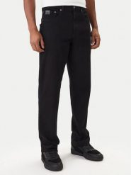 Versace Jeans Couture Jeansy 80GAB5RE CDW00 Czarny Straight Fit. Czarne jeansy Versace Jeans Couture, m. Za 939.99 zł.