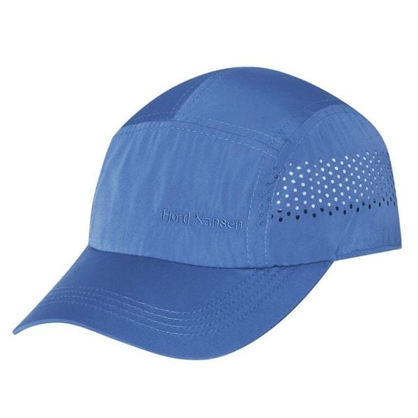 FJORD NANSEN Czapka z daszkiem Lett Cap blue. Czerwone czapki z daszkiem Fjord Nansen, bez wzorów, z materiału. Za 99.99 zł.