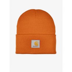 Czapka zimowa Carhartt Watch Hat - marmalade. Brązowe czapki zimowe Carhartt, bez wzorów. Za 70.99 zł.