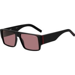 Okulary HG 1165/S HUGO BOSS. Czarne okulary przeciwsłoneczne HUGO BOSS. W wyprzedaży za 615.20 zł.