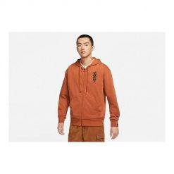 Bluza sportowa męska Nike Air Jordan Zion. Czarne bluzy z kapturem Nike, m, bez wzorów, z kapturem. Za 773.00 zł.