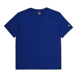 Koszulka sportowa męska Champion 219874BS559. Niebieskie t-shirty sportowe Champion, bez wzorów, bez ramiączek. Za 168.00 zł.