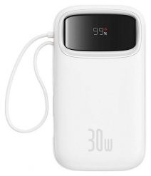 Baseus QPow 2 20000 mAh 30W 2xUSB-C biały. Białe powerbanki . Za 149.90 zł.