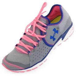 Buty Męskie Under Armour Micro G Tiendas Xroom Medellin Szare. Czerwone buty do biegania Under Armour, bez wzorów, bez zapięcia, do biegania. Za 396.99 zł.