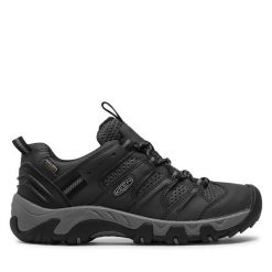 Trekkingi Keen. Czarne buty trekkingowe Keen, bez wzorów, bez zapięcia. Za 369.99 zł.