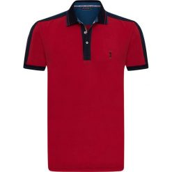 Koszulka polo "Starter" w kolorze czerwonym. Koszulki polo sportowe marki Sir Raymond Taylor. W wyprzedaży za 128.95 zł.