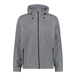 Windbreaker CMP. Szare kurtki softshell CMP, bez wzorów, z softshellu, bez kaptura. Za 308.00 zł.