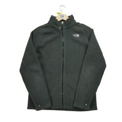 Second life - Męska czarna kurtka polarowa TNF - Stan dobry. Czarne kurtki The North Face, m, bez wzorów, z materiału, bez kaptura. Za 85.16 zł.