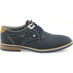 American Club Półbuty buty męskie wiązane Rhapsody RH 08/19. Brązowe eleganckie półbuty American CLUB, z aplikacjami, z bawełny, bez obcasa, bez zapięcia. W wyprzedaży za 139.00 zł.