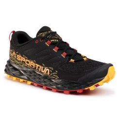 Buty do biegania La Sportiva. Czarne buty do biegania La Sportiva, bez wzorów, bez zapięcia, do biegania. Za 749.99 zł.