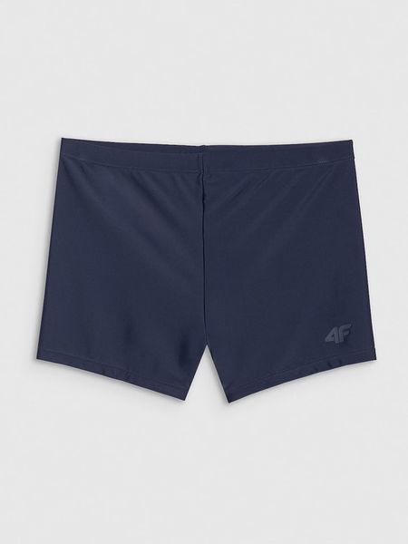 4F Szorty kąpielowe w kolorze granatowym rozmiar: XL. Niebieskie kąpielówki 4F, xl, bez wzorów, z materiału. Za 30.45 zł.