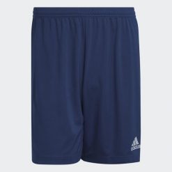 Spodenki piłkarskie męskie adidas Entrada 22. Niebieskie szorty Adidas, m, bez wzorów, sportowe. Za 79.95 zł.