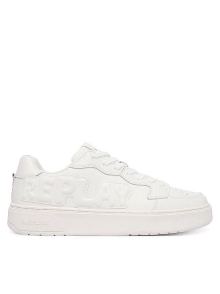 REPLAY Sneakersy GMZ6Z.000.C0005L Biały. Białe buty sportowe casual Replay, bez wzorów, ze skóry, bez zapięcia. Za 439.99 zł.