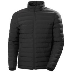 Kurtka izolowana Helly Hansen Mono material. Czarne kurtki Helly Hansen, m, bez wzorów, z materiału, bez kaptura. Za 755.05 zł.