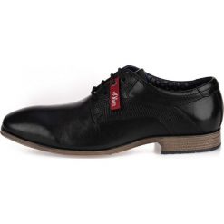 S.Oliver półbuty męskie 45 czarne. Czarne eleganckie półbuty S.Oliver, bez wzorów, ze skóry, bez obcasa, bez zapięcia. Za 270.00 zł.