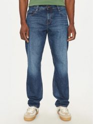 Mustang Jeansy Denver 1016340 Niebieski Straight Fit. Niebieskie jeansy Mustang, m. Za 229.99 zł.