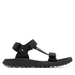 Sandały Columbia. Czarne sandały Columbia, bez zapięcia. Za 209.99 zł.