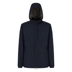 Kurtka GEOX M SPHERICA Niebieski. Niebieskie kurtki Geox, m, bez wzorów, z syntetyku, bez kaptura. Za 485.99 zł.