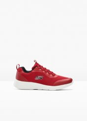 Sneakersy Skechers z pianką Memory. Czerwone buty sportowe casual bonprix, bez wzorów, bez zapięcia. Za 299.99 zł.