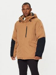 Champion Kurtka zimowa 220355 Brązowy Regular Fit. Brązowe kurtki Champion, na zimę, m, bez wzorów, z syntetyku, bez kaptura. Za 759.99 zł.