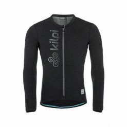Męska koszulka kolarska merino Kilpi SONET-M. Szare bluzy Kilpi, m, bez wzorów, z nylonu, bez kaptura. Za 576.97 zł.