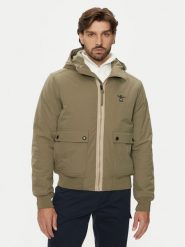 Aeronautica Militare Kurtka przejściowa 242AB2182CT3245 Zielony Regular Fit. Zielone kurtki Aeronautica Militare, m, bez wzorów, z syntetyku, bez kaptura. Za 819.99 zł.