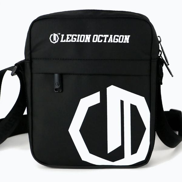 Saszetka Octagon Legion Siena. Czarne torby na ramię OCTAGON, bez wzorów, z materiału, bez dodatków. Za 62.99 zł.