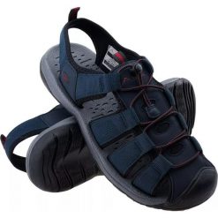 Buty sandały trekkingowe męskie Elbrus Keniser. Niebieskie sandały ELBRUS, bez zapięcia. Za 199.67 zł.