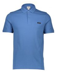 Calvin Klein Koszulka polo w kolorze niebieskim rozmiar: XS. Niebieskie koszulki polo CALVIN KLEIN, xs, bez wzorów, bez kołnierzyka, bez ramiączek. Za 173.99 zł.