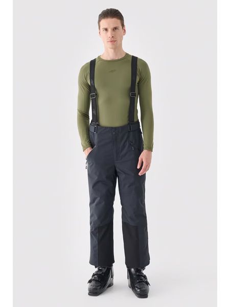 4F Spodnie narciarskie w kolorze czarnym rozmiar: S. Czarne spodnie narciarskie i snowboardowe 4F, m, bez wzorów, narciarskie, primaloft. Za 393.45 zł.