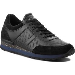 Sneakersy TRUSSARDI JEANS - 77A00104 K299. Czarne buty sportowe casual marki TRUSSARDI JEANS, z jeansu. Za 549.00 zł.