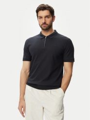 JOOP! Polo Jj-Tibaris 30103411 Granatowy Regular Fit. Niebieskie koszulki polo JOOP!, m, bez wzorów, z bawełny, bez kołnierzyka, bez ramiączek. Za 549.99 zł.