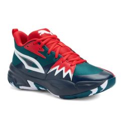 Buty do koszykówki męskie PUMA Genetics. Niebieskie buty do koszykówki Puma, bez zapięcia, do koszykówki. Za 309.99 zł.
