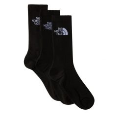 Zestaw 3 par wysokich skarpet męskich The North Face. Czarne skarpety The North Face, bez wzorów. Za 59.99 zł.