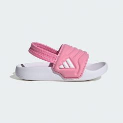 Klapki Adilette Estrap 2.0 Infants. Białe klapki Adidas. Za 99.95 zł.