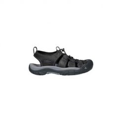 Buty do chodzenia męskie Keen Sandały Męskie Newport Blacksteel Grey. Czarne sandały Keen, z materiału, bez zapięcia. Za 813.00 zł.