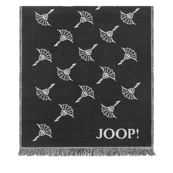 Szal JOOP!. Czarne szaliki JOOP!, bez wzorów. Za 239.99 zł.