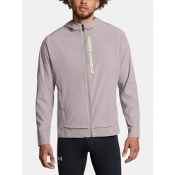 Kurtka do biegania męska Under Armour Outrun The Storm. Szare kurtki do biegania Under Armour, m, bez wzorów, bez kaptura, do biegania. Za 329.99 zł.