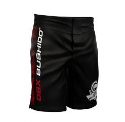 Szorty spodenki treningowe do sportów walki Leone DBX Bushido. Czarne krótkie spodenki sportowe DBX BUSHIDO, s, bez wzorów, z materiału. Za 169.99 zł.