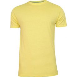 Żółty Bawełniany T-Shirt Męski Bez Nadruku -Brave Soul- Koszulka, Krótki Rękaw, Basic. Żółte bluzki z długim rękawem Brave Soul, m, bez wzorów, z bawełny, bez kołnierzyka, bez ramiączek. Za 33.00 zł.