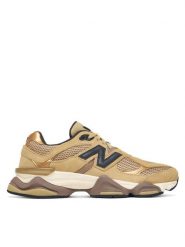 New Balance Sneakersy U90604WC Brązowy. Brązowe buty sportowe casual New Balance, bez wzorów, ze skóry, bez zapięcia. Za 849.99 zł.