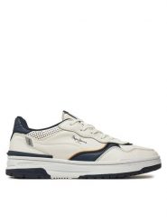 Pepe Jeans Sneakersy PMS00029 Biały. Białe buty sportowe casual Pepe Jeans, bez wzorów, z jeansu, bez zapięcia. Za 209.99 zł.