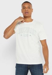 LEE LEGENDARY TEE MĘSKA KOSZULKA T-SHIRT WHITE L60FFQNQ 112322186. Białe t-shirty Lee, l, bez wzorów, bez kołnierzyka, bez ramiączek. Za 79.99 zł.