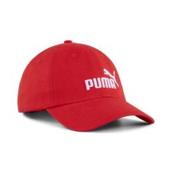Czapka z daszkiem z logo No. 1 ESS PUMA. Czerwone czapki z daszkiem Puma, bez wzorów. Za 69.00 zł.
