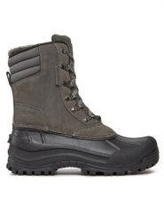 CMP Śniegowce Kinos Snow Boots Wp 3Q48867 Czarny. Czarne śniegowce CMP, ze skóry, bez zapięcia. Za 499.99 zł.