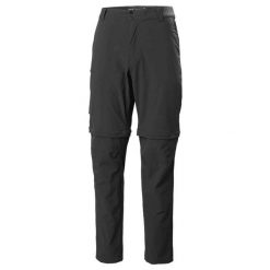Spodnie turystyczne męskie Helly Hansen Brono Softshell Zip Off Pant. Szare spodnie narciarskie i snowboardowe Helly Hansen, m, bez wzorów, z softshellu, narciarskie. W wyprzedaży za 459.95 zł.