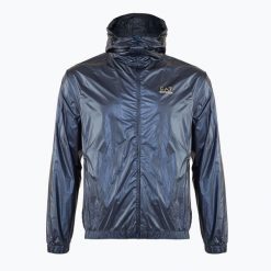 Kurtka męska EA7 Emporio Armani Ventus7 Light. Brązowe kurtki EA7 Emporio Armani, m, bez wzorów, z materiału, bez kaptura. Za 609.99 zł.