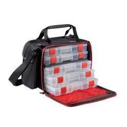 Torba na przynęty Abu Garcia Medium. Czarne torby na ramię ABU GARCIA, bez wzorów, na ramię, duże, bez dodatków. Za 457.50 zł.