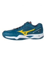 Mizuno Buty "Wave IntenseTour 5CC" w kolorze turkusowo-żółtym do tenisa rozmiar: 43. Żółte buty treningowe Mizuno, bez wzorów, tenisowe. Za 384.95 zł.